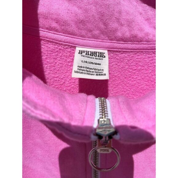Victoria's Secret Pink Y2K Hoodie Women L Tie Dye Hoodie Hippie Boho - Picture 12 of 12